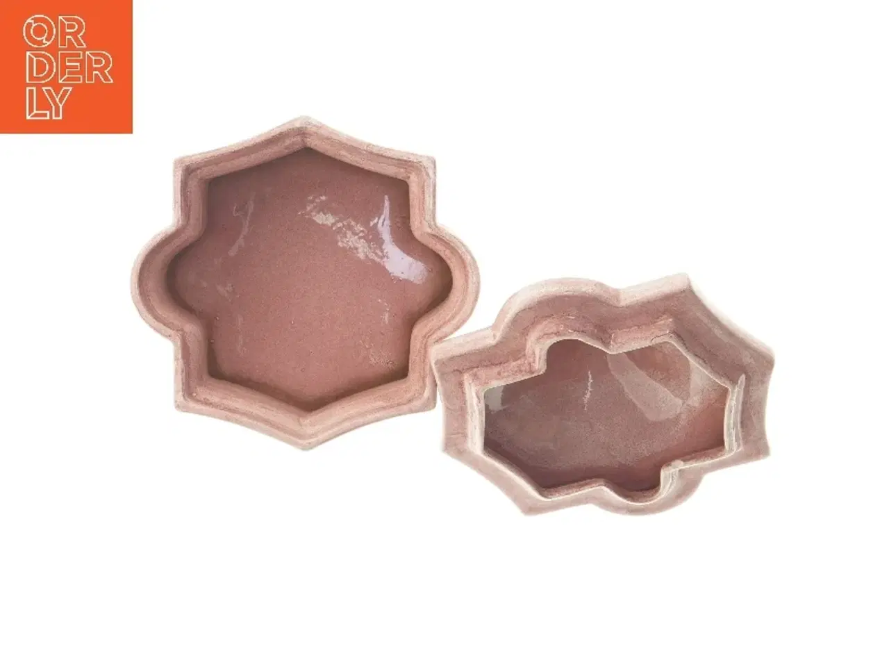 Billede 6 - Dekorativ skål med låg (str. låg:18x18x18 u. låg:15,5x10x14,5 cm)