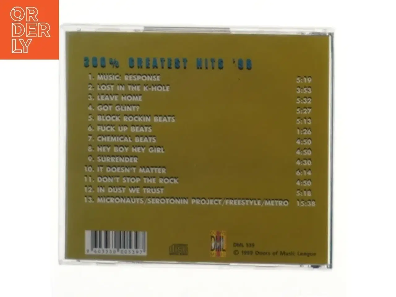 Billede 3 - Chemical Brothers - 300% Greatest Hits '99 CD