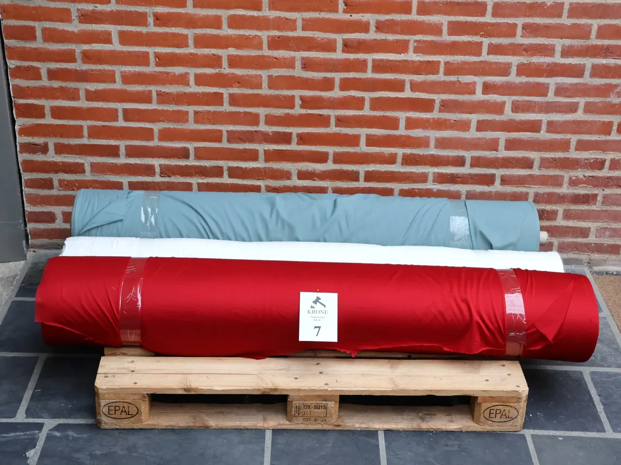 Billede 7 - 300 ruller forskelligt stof, foer sælges