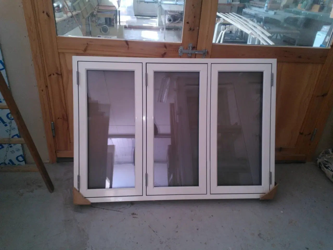 Billede 1 - 3 fags sidehængt vindue med 3 glas