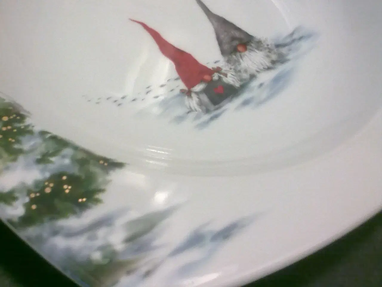 Billede 2 - Firkløveren Åsas tomtebod = Nisse dyb tallerken