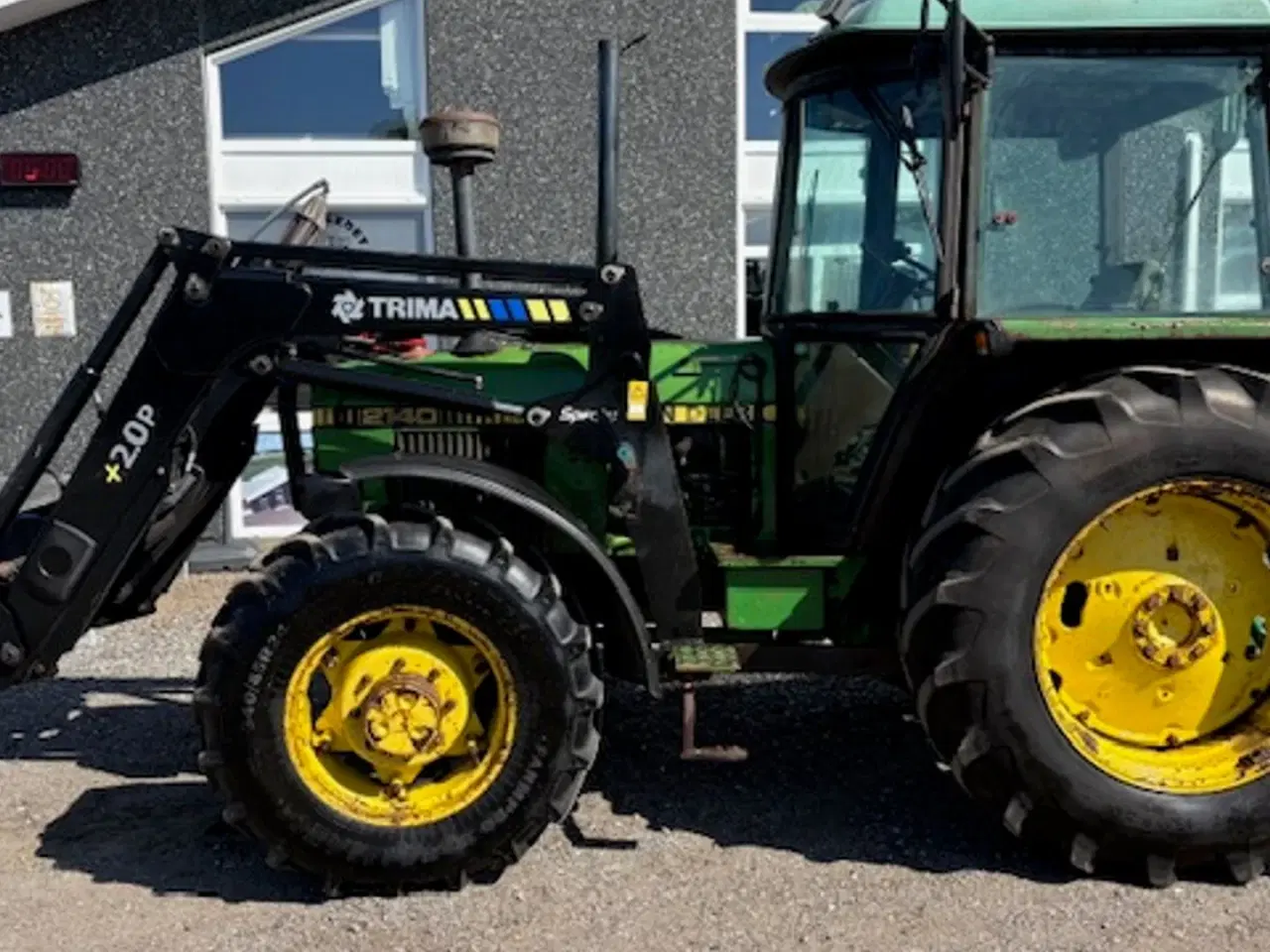 Billede 2 - John Deere 2140 MED TRIMA 2.0 FRONTLÆSSER