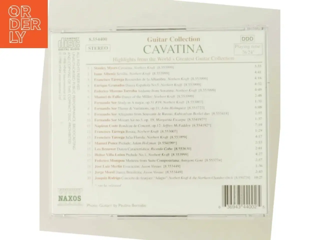 Billede 3 - Cavatina: Highlights from Guitar Collection