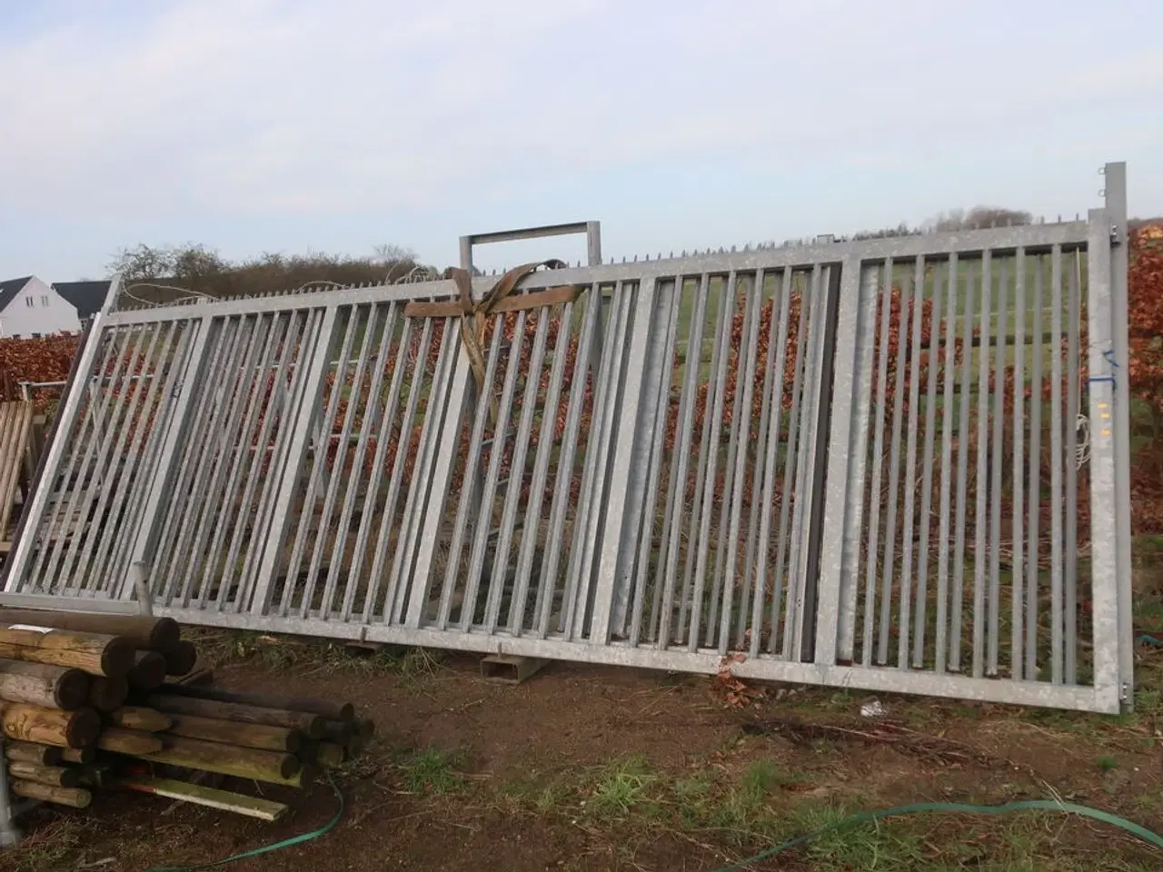 Billede 2 - Skydelåge i galvaniseret stål