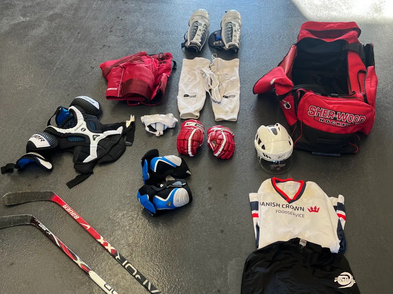 Billede 1 - Ishockey udstyr xxl, passer til person på 195 cm