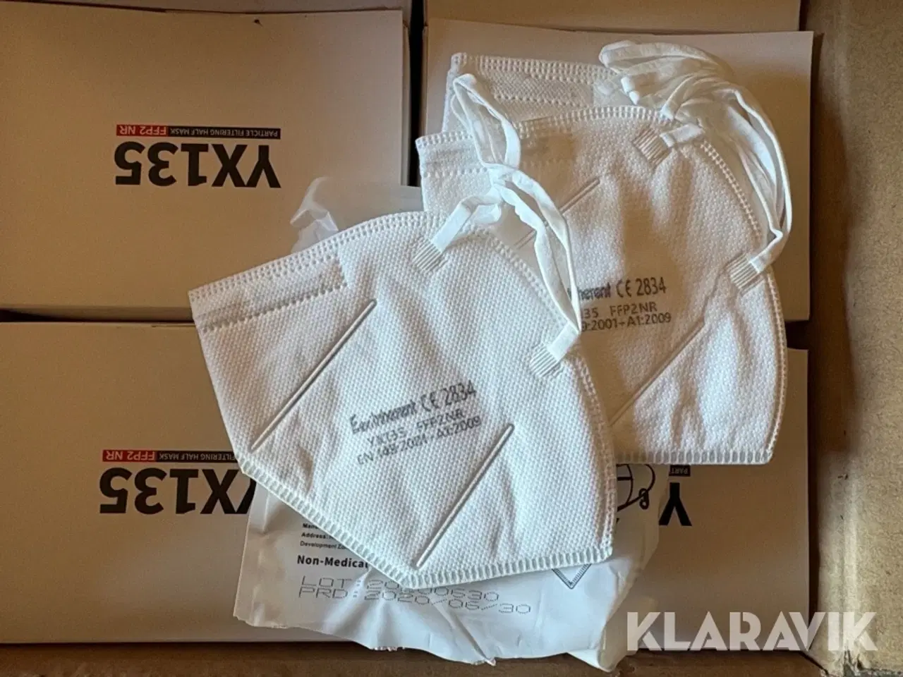 Billede 5 - Partikelmasker EexiInherent YX135 24 kasser á 600 styk.