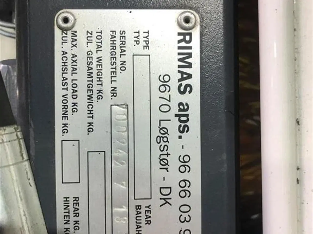 Billede 11 - - - - Ny Rimas fejemaskine hydraulisk