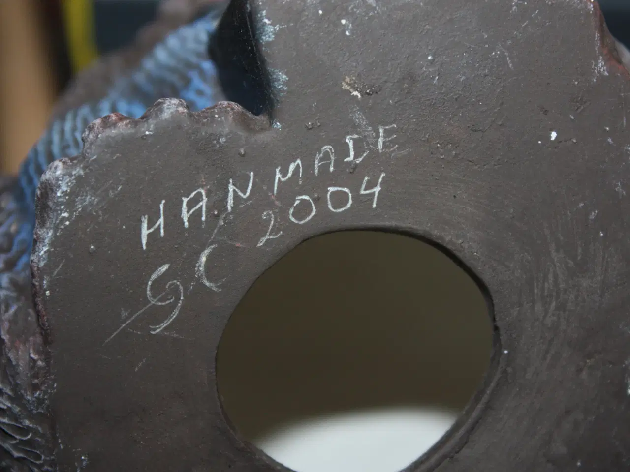 Billede 5 - Pindsvin figur i keramik Igelpapa und Igelmama