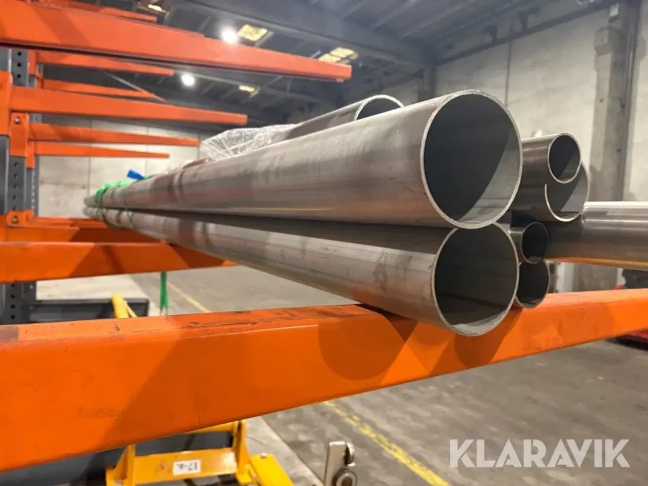 Billede 3 - Parti af rustfri 316 rør forskellige længder 11 styk i alt