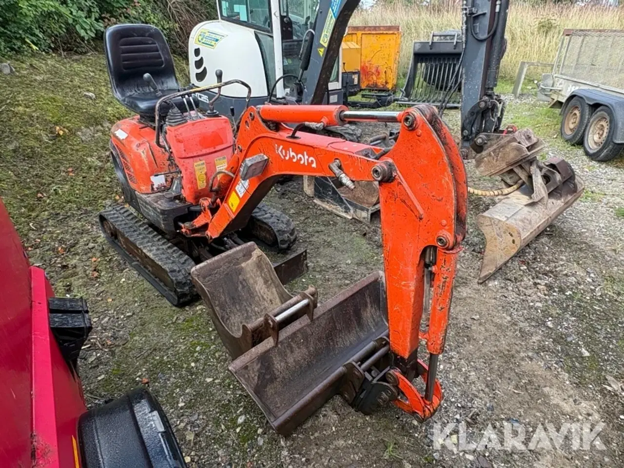 Billede 4 - Minigraver Kubota U10-3