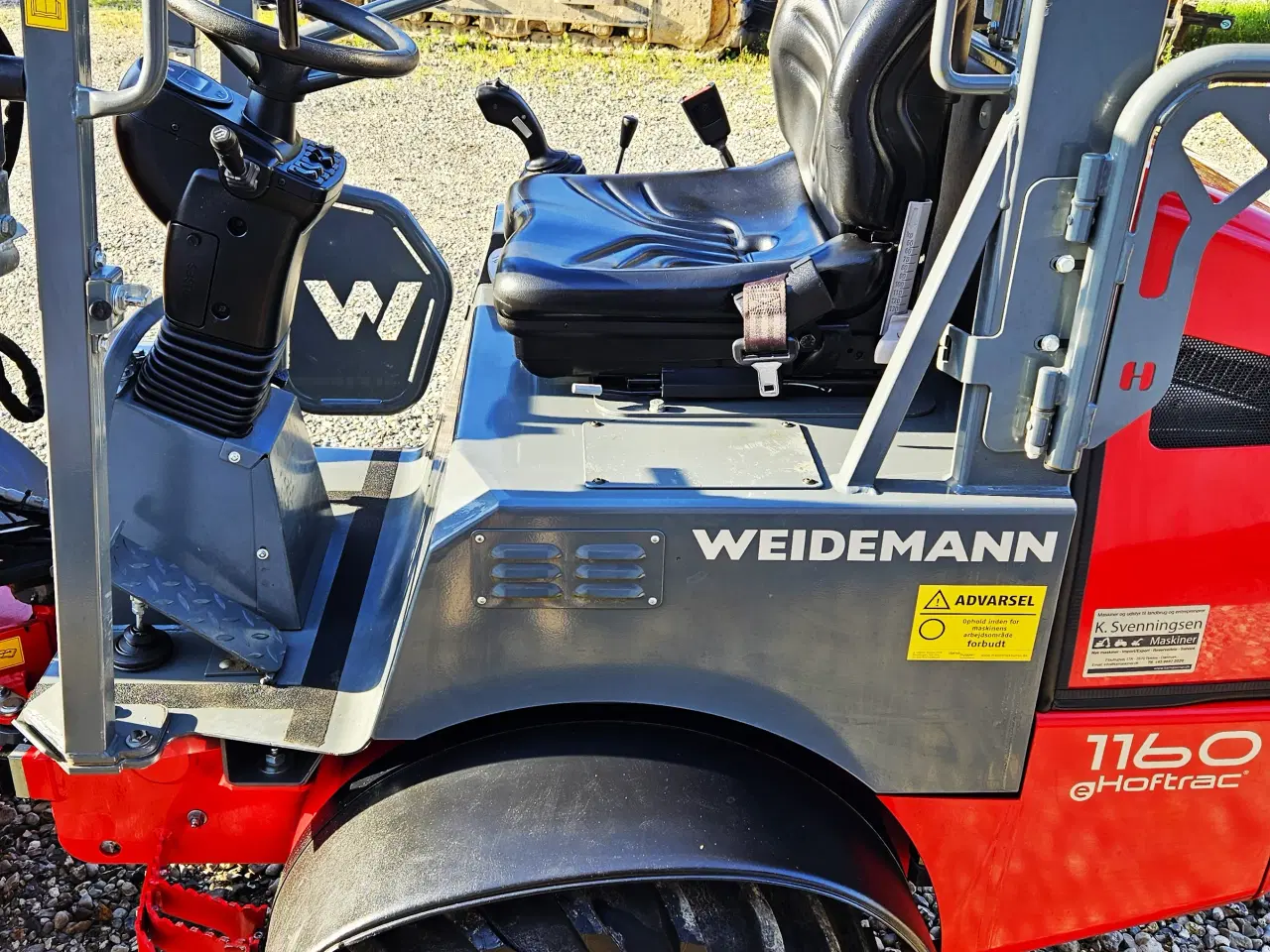 Billede 13 - Weidemann 1160e / som ny / fuld elektrisk