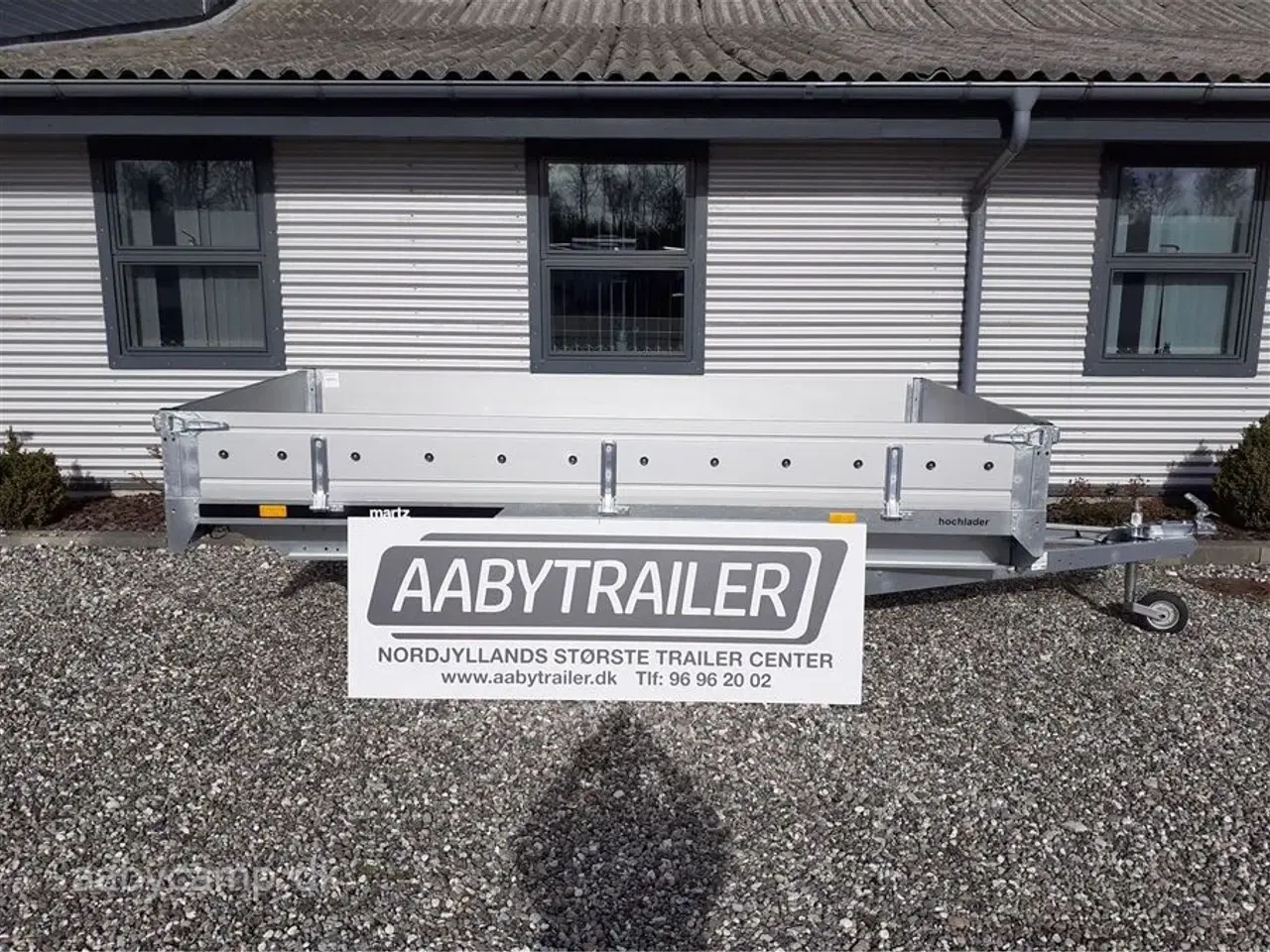 Billede 1 - 0 - Martz Transporter 300/2 Alu 750 kg   Stor ALU boggie trailer til Skarp pris