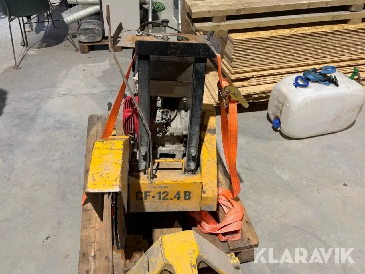 Billede 2 - Skæremaskine Cedima Gf 12.4 B motor Honda GX390 - 13,0 HK