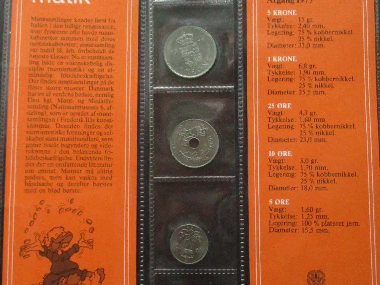 Billede 6 - Møntsæt 1974, 1975, 1976, 1977, 1978, 1986 og 1987