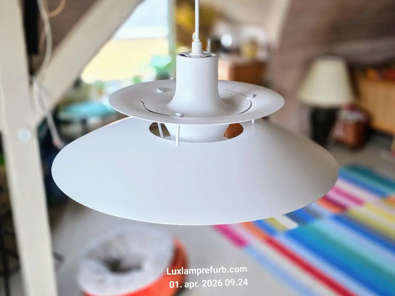 Billede 4 - 🌟 Ikonisk PH-5 i "Mat-hvid" Model (2023)🌟