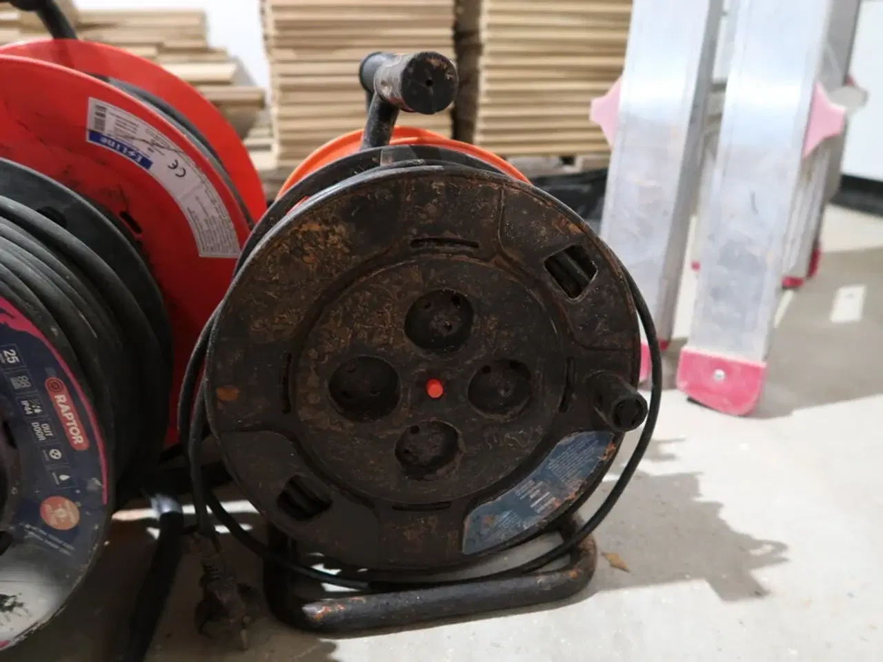 Billede 3 - 4 stk. kabeltromler