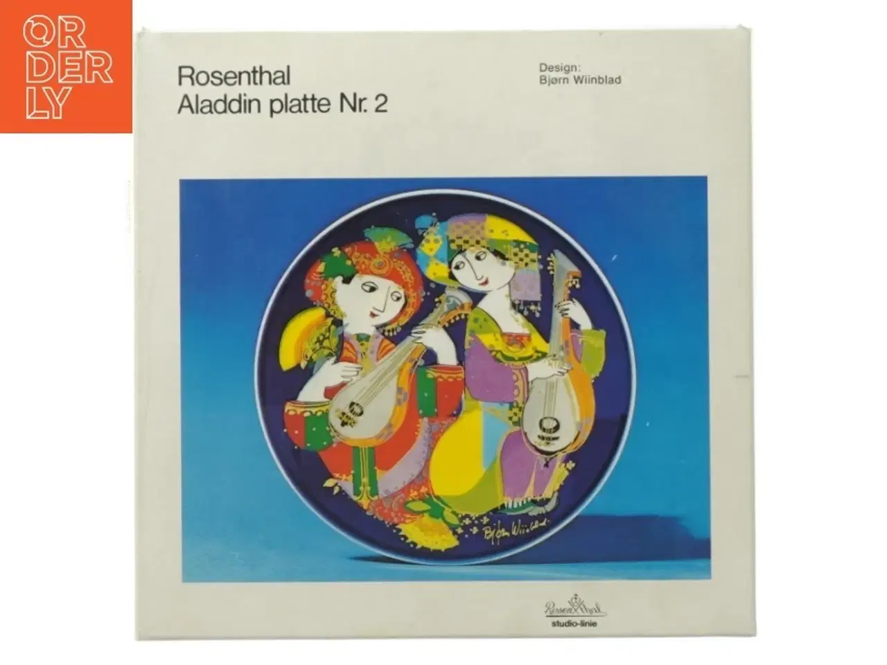 Billede 1 - Rosenthal Aladdin Tallerken nr. 2 fra Rosenthal (str. 15,5 cm)