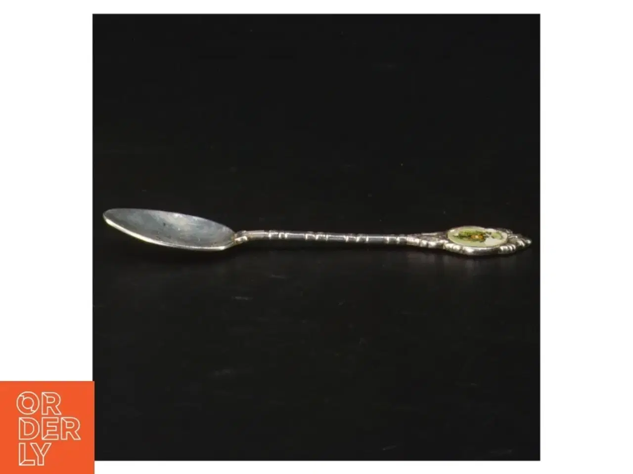 Billede 2 - Sølvfarvet teske fra Silverplate Argente Verselbert (str. Længde. 11,5 cm)