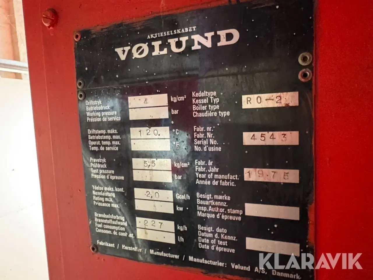 Billede 5 - Oliekeddel Vølund RO-2