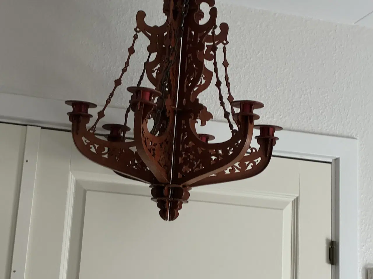 Billede 2 - Håndlavet loft lampe 
