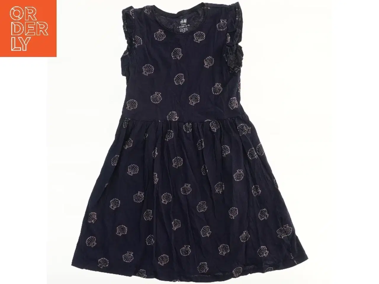 Billede 1 - Børnekjole med muslingeskaller fra H&M (str. 122)