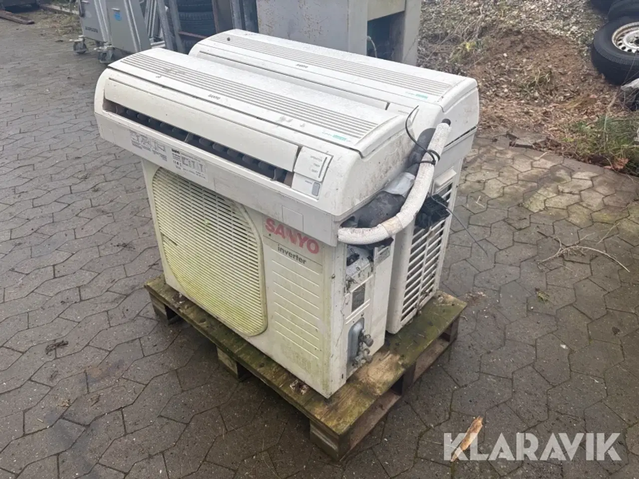 Billede 1 - Varmeblæser ude og inde komponenter Sanoy 2styk