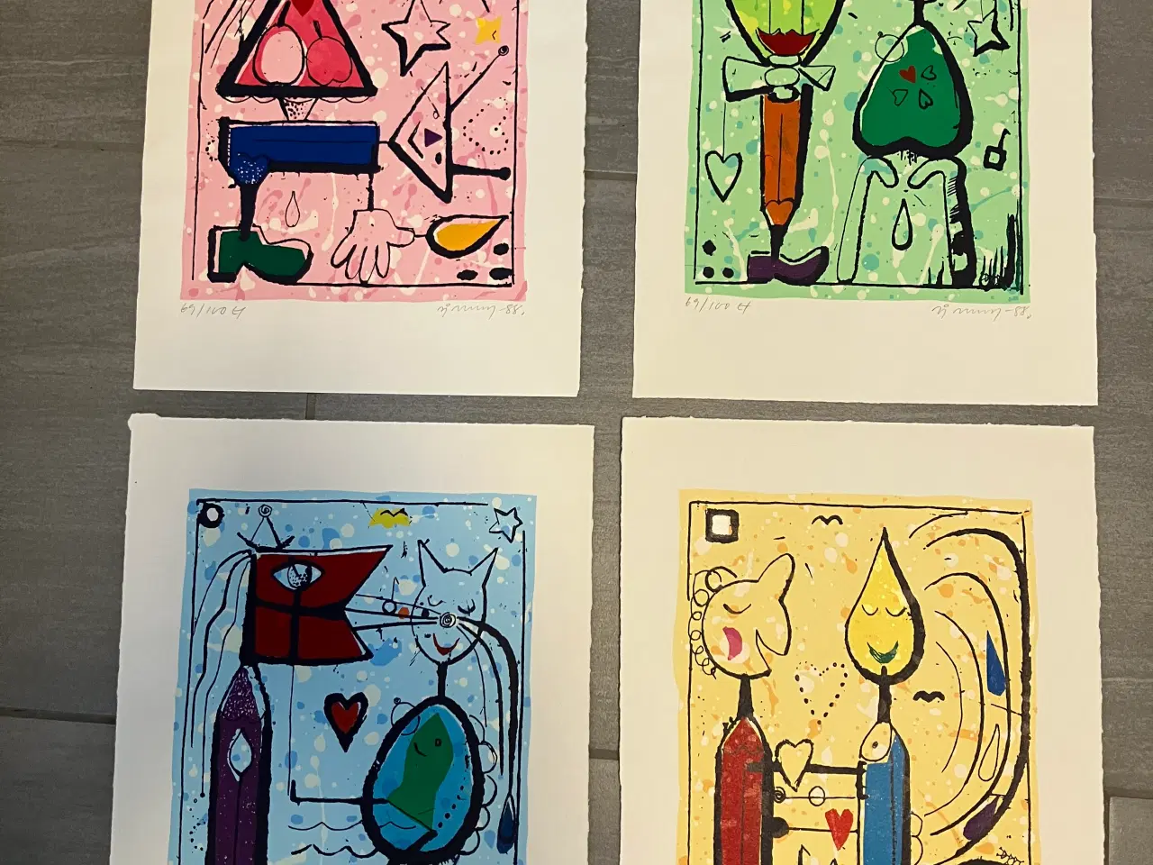 Billede 1 - Litografier af Jes Nordby