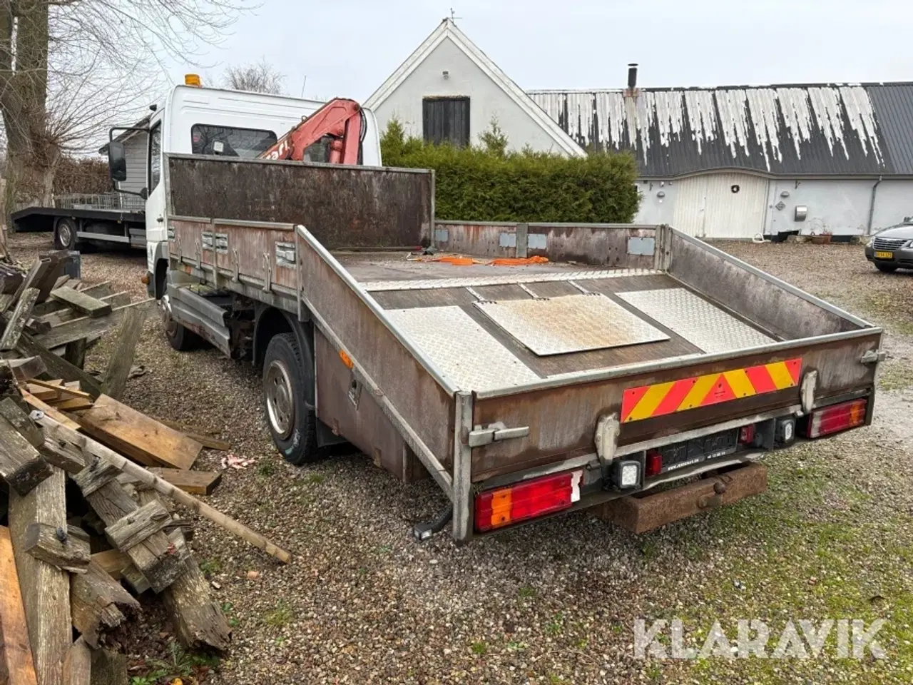 Billede 4 - Lastbil med kran Mercedes-Benz Atego