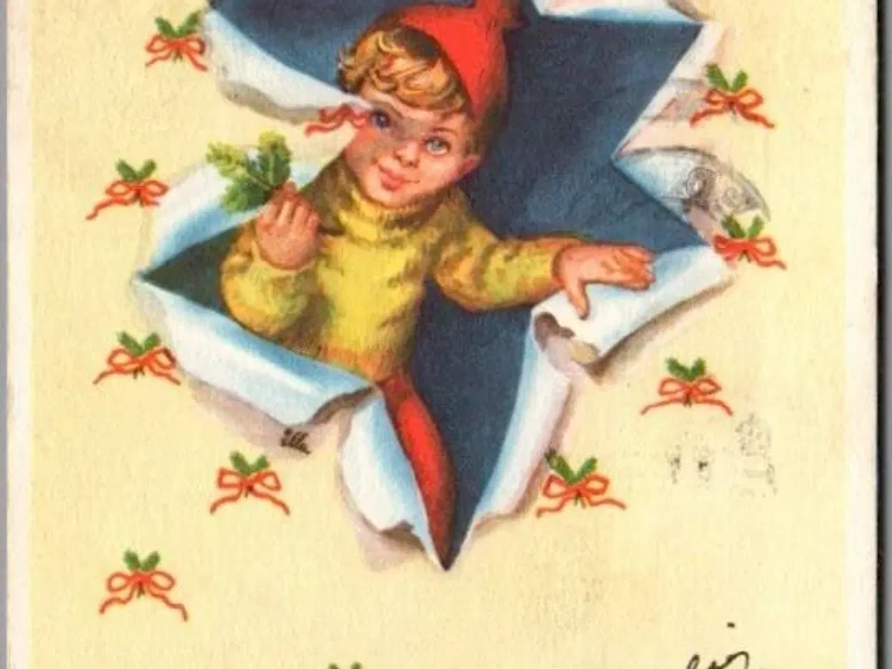 Billede 1 - Illa - Glædelig Jul - Stender Serie 658 - Postkort - Brugt