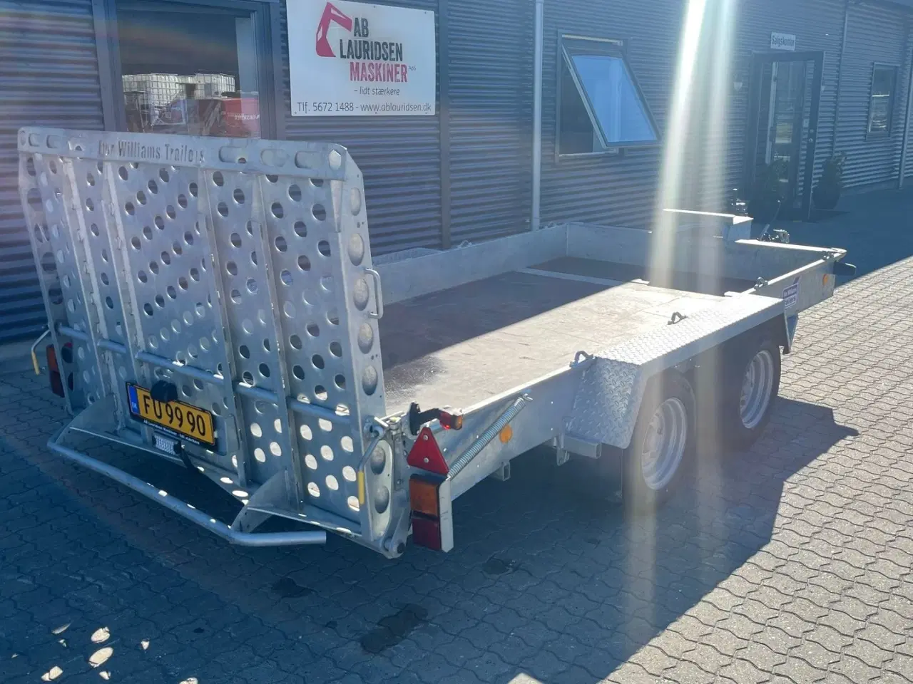 Billede 12 - Ifor Williams GH 126 3500kg maskintrailer Årgang 2025