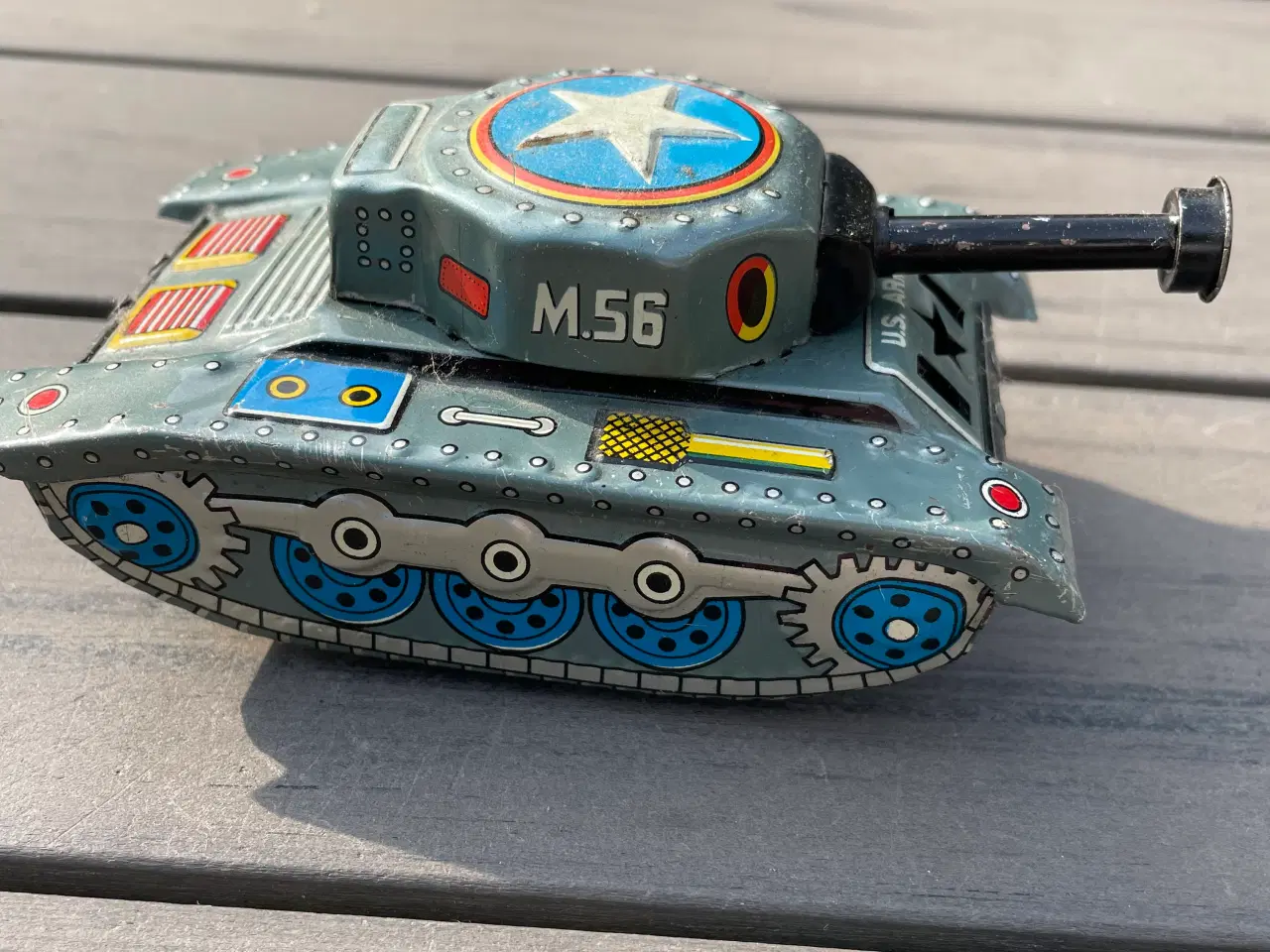 Billede 1 - Gl. japansk tank i blik
