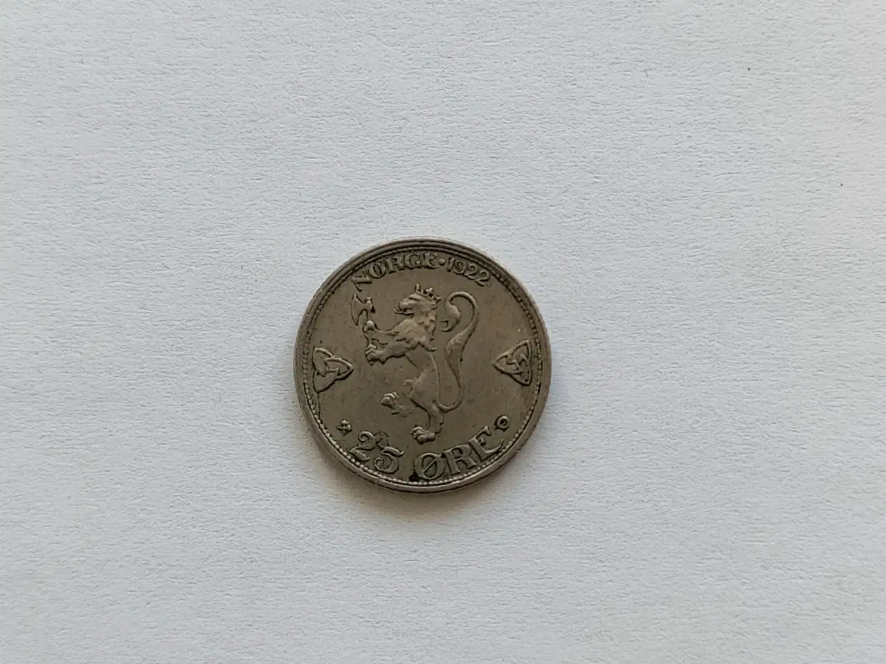 Billede 1 - 25 øre Norge 1922