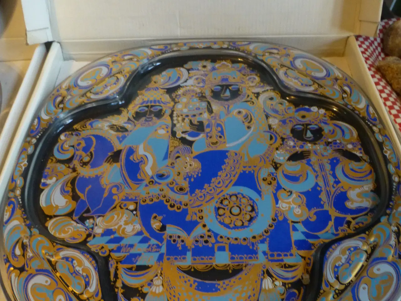 Billede 6 - Bjørn Wiinblad Rosenthal Platter 1976+77+78 