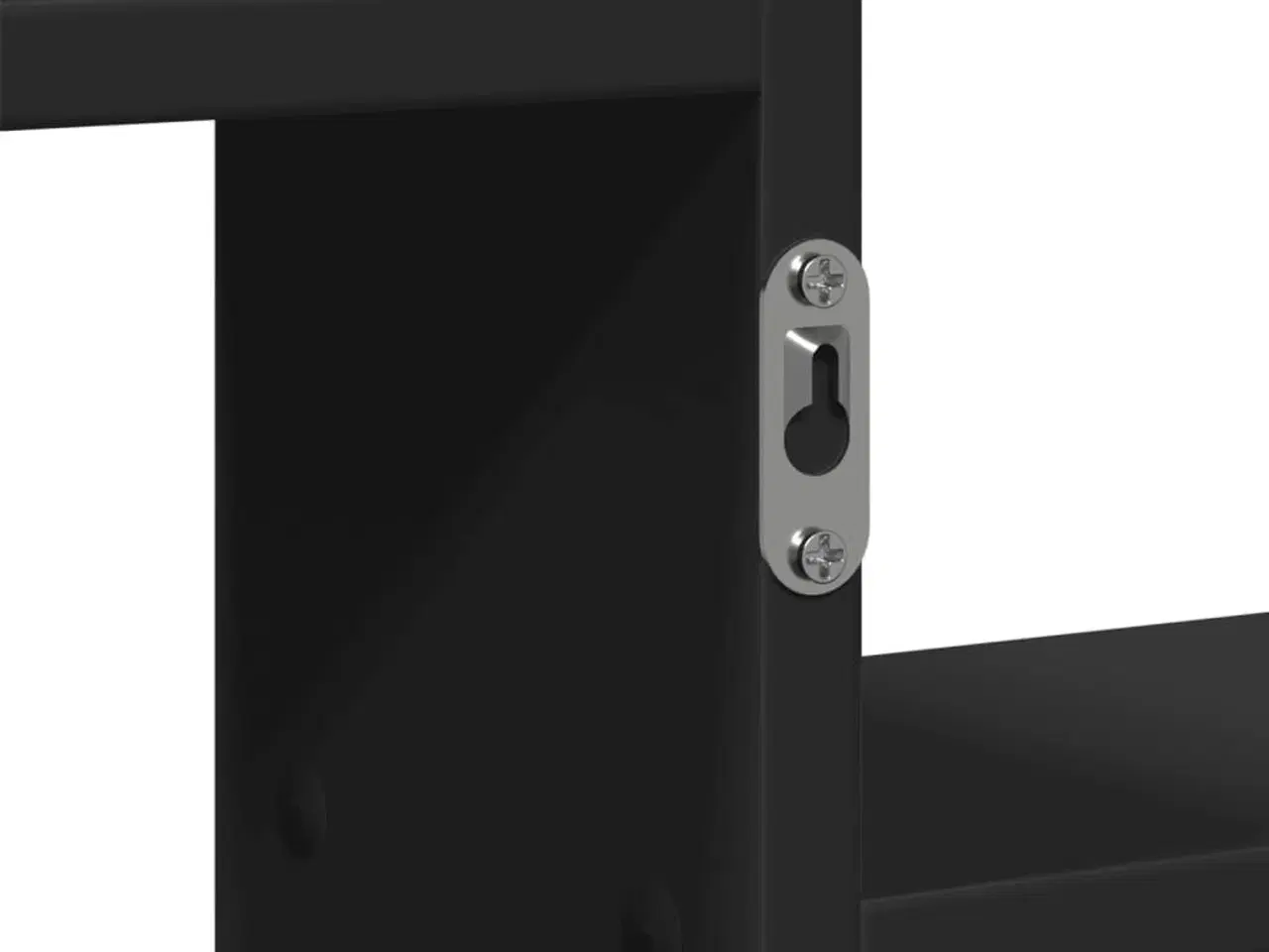 Billede 9 - Væghylde 104x15x49 cm konstrueret træ sort