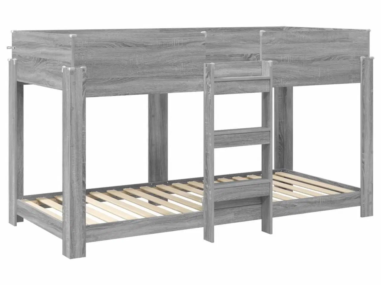 Billede 4 - Køjeseng til Børn Grå Sonoma 90 x 200 cm Konstrueret træ