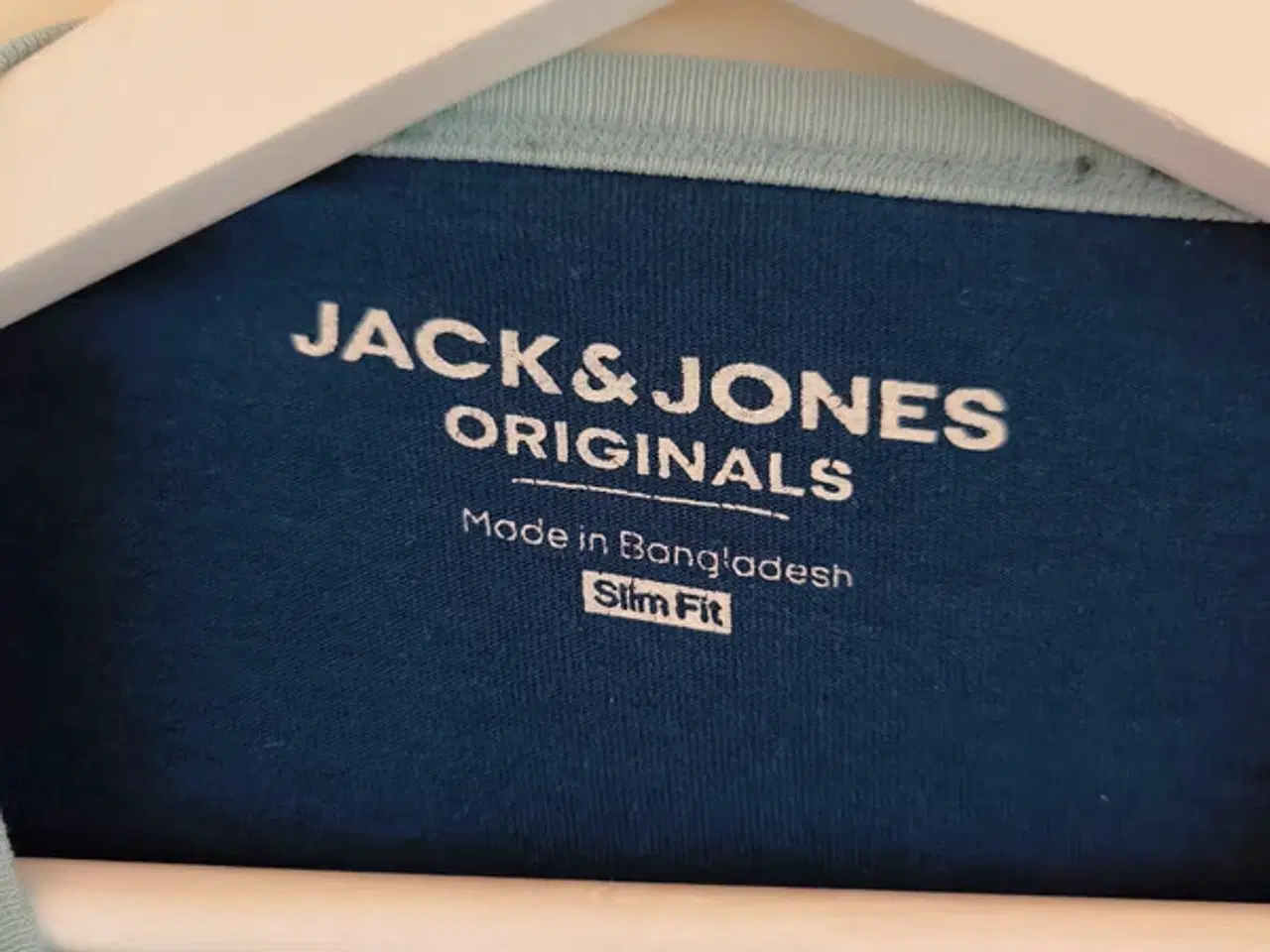 Billede 1 - Herre T-Shirt Jack & Jones blå M og L