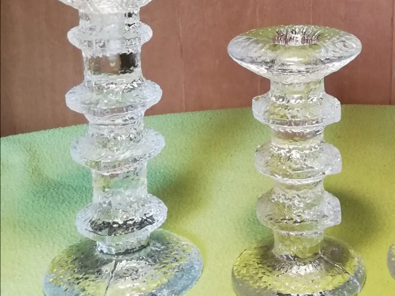 Billede 3 - Festivo Iittala lysestager 3 knopper og 4 knopper