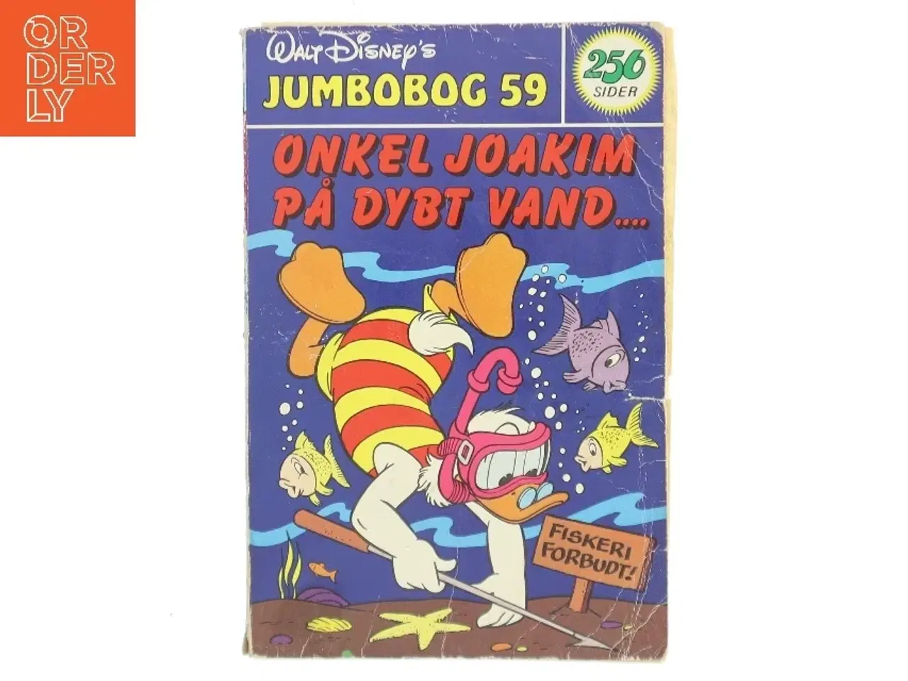 Billede 1 - Jumbobog 59: Onkel Joakim på dybt vand... af <Walt Disney< (Bog)