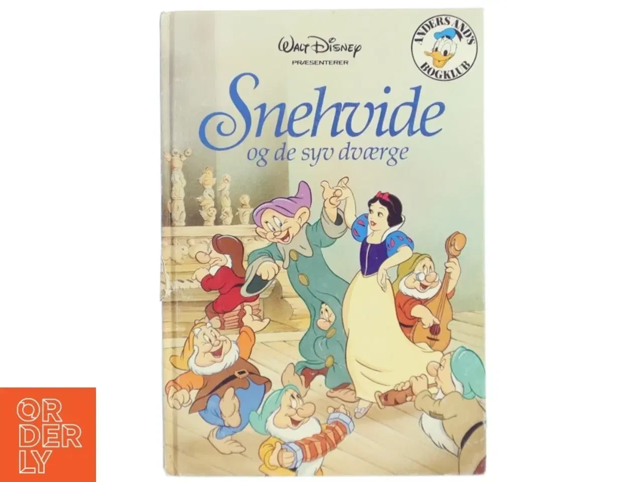 Billede 1 - Snehvide og de syv dværge bog fra Walt Disney