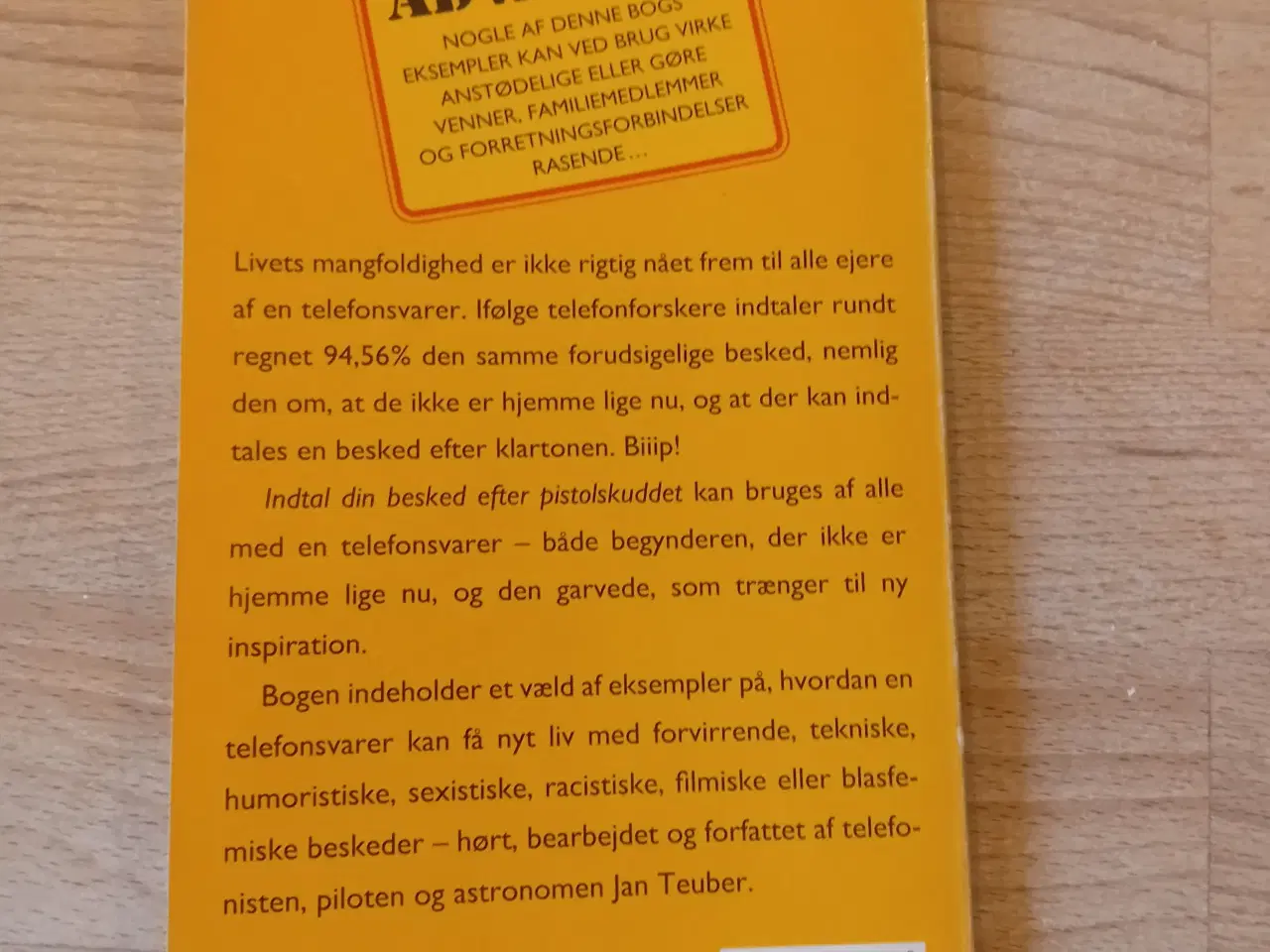 Billede 2 - hæfte vedr. telefonsvarer