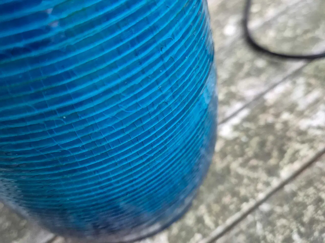 Billede 15 - Keramikbordlamper med smuk turkis glasur