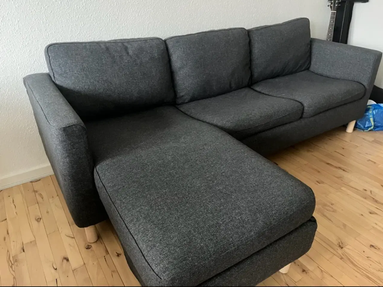 Billede 2 - Sofa med chaiselong 