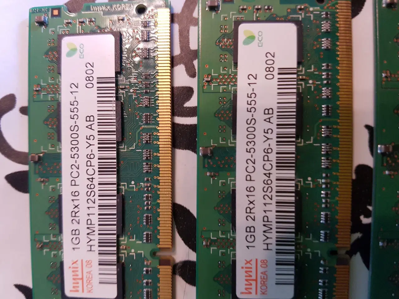 Billede 3 - Ddr2 so-dimm 3x 1gb