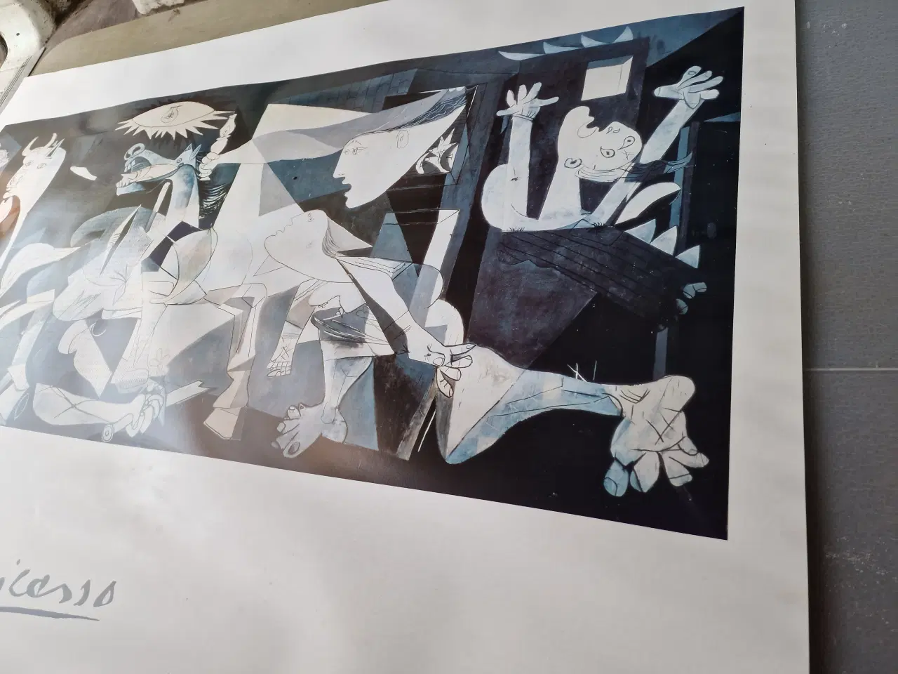 Billede 3 - PICASSO PLAKAT GUERNICA print