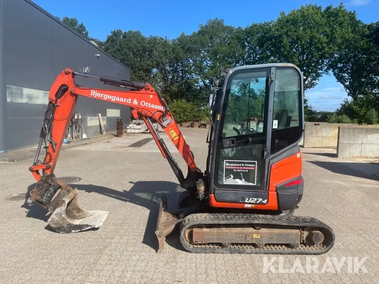 Billede 2 - Minigraver Kubota U27-4