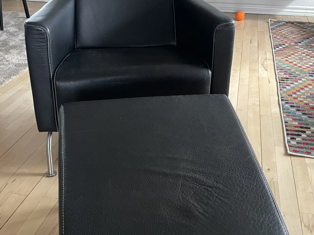 Billede 1 - Lænestol, Anders Nørgaard “RAM” m. fodskammel