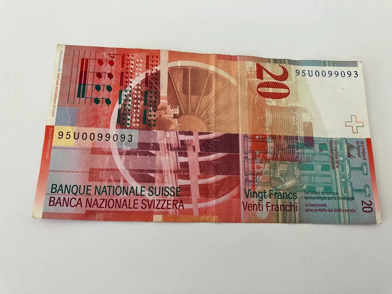Billede 1 - 20 Francs Swiss