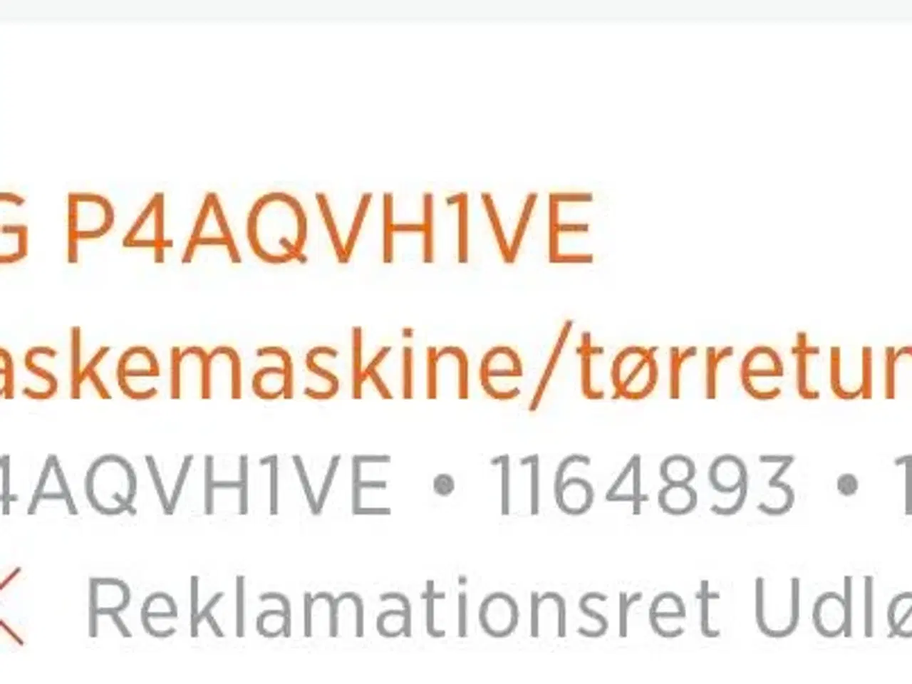Billede 4 - LG Vaskemaskine/tørretumbler kombi