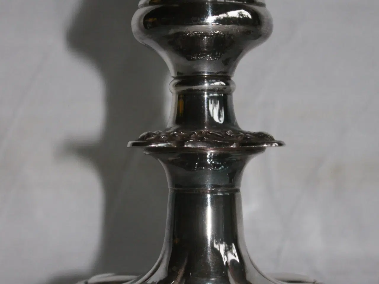 Billede 5 - Lysestage af sølvplet