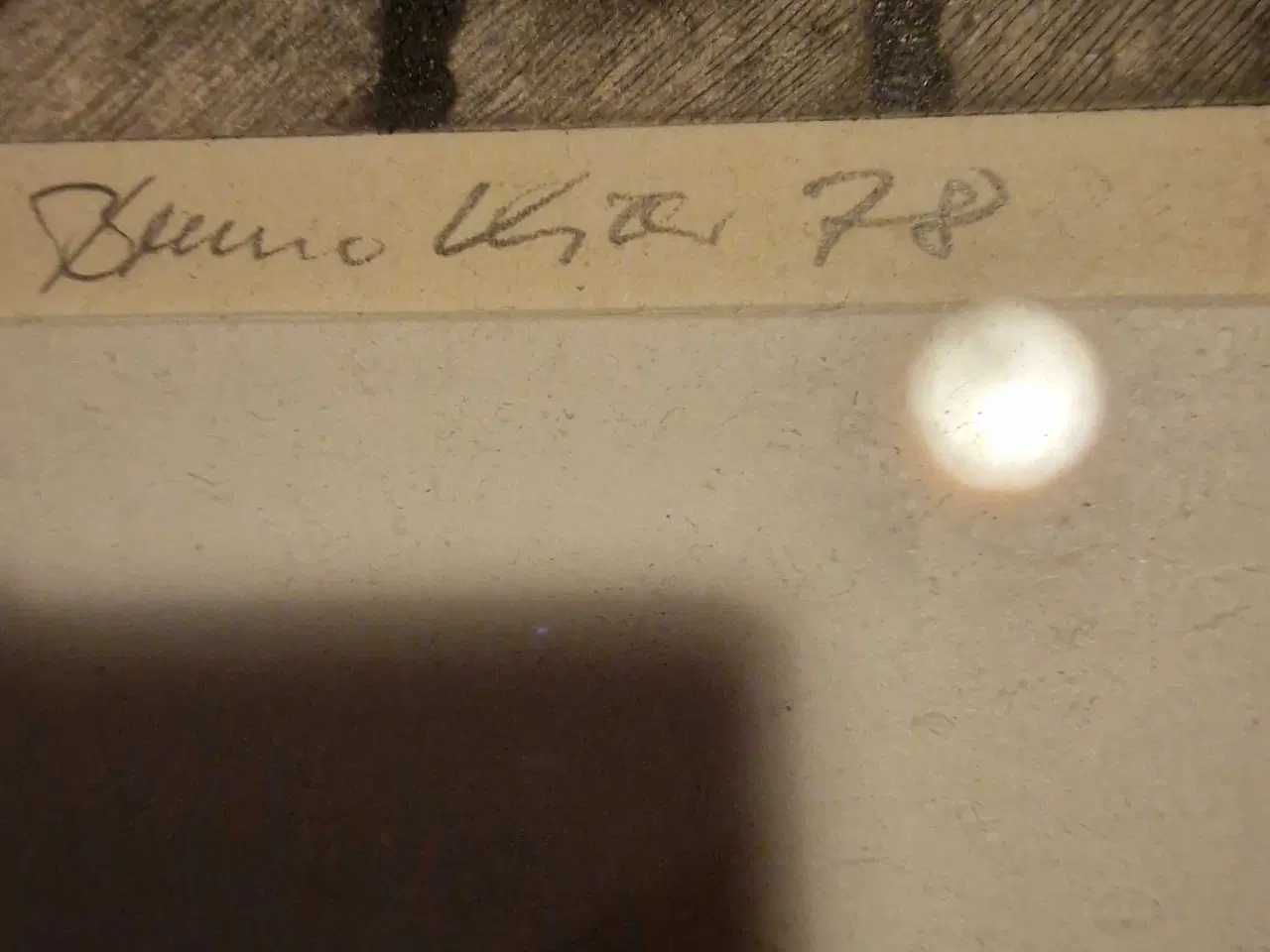 Billede 2 - Bruno Kjær (f. 1944) – grafisk blad, 1978 Original